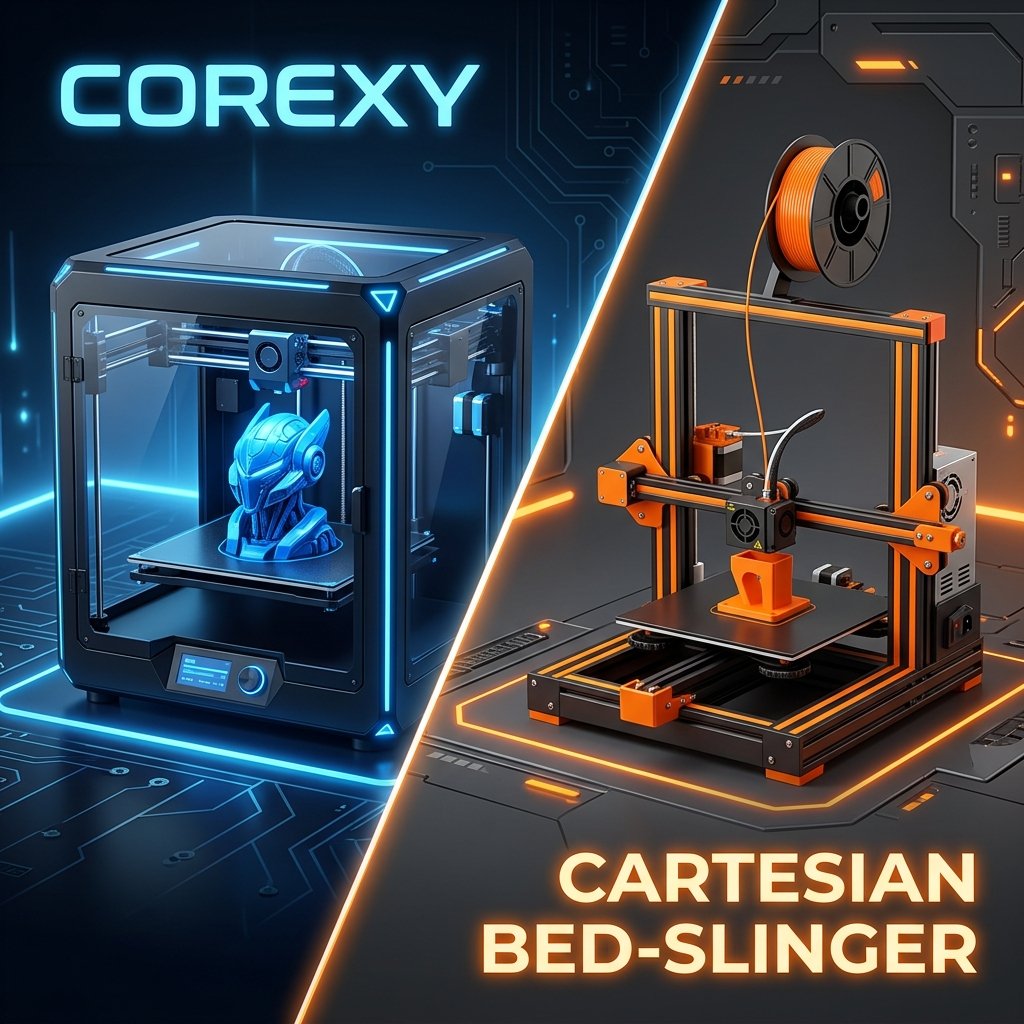 CoreXY vs. Bed-Slingers: Why the Appliance Era is Changing FDM 3D Printing