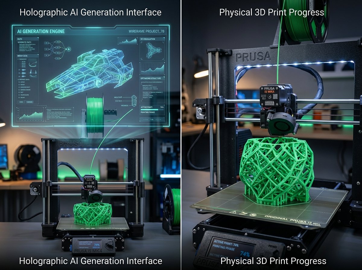 How to Make 3D Print Designs with AI: The FDM Maker's Reality Check